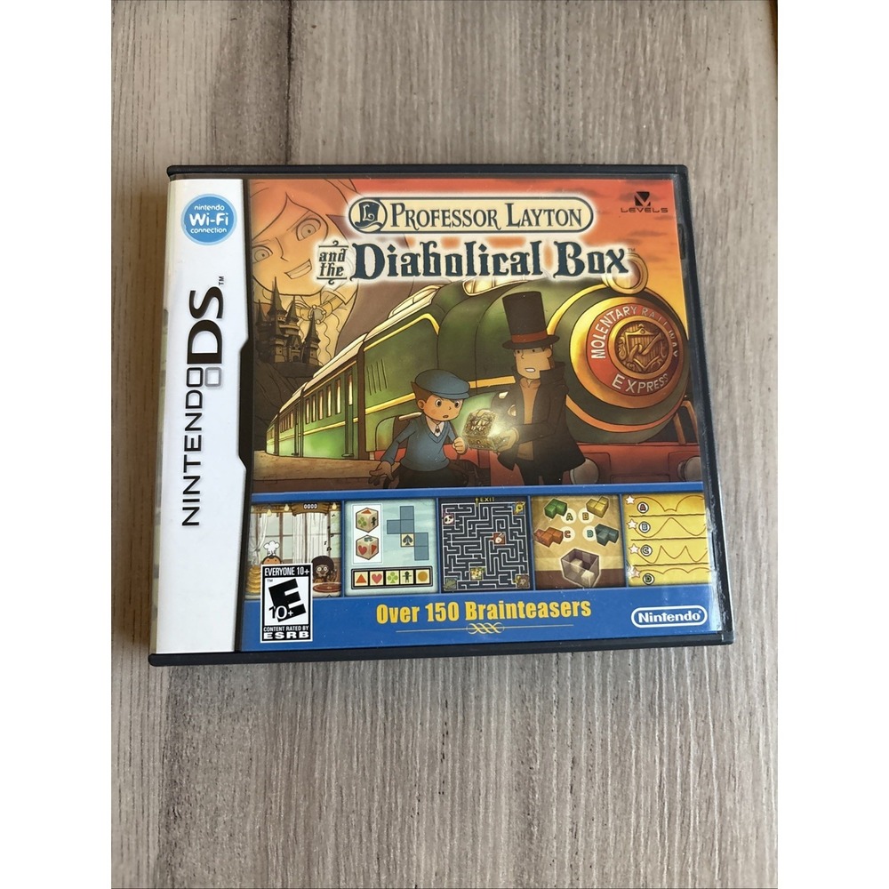 Professor Layton and the Diabolical Box (Nintendo DS) Case Only
